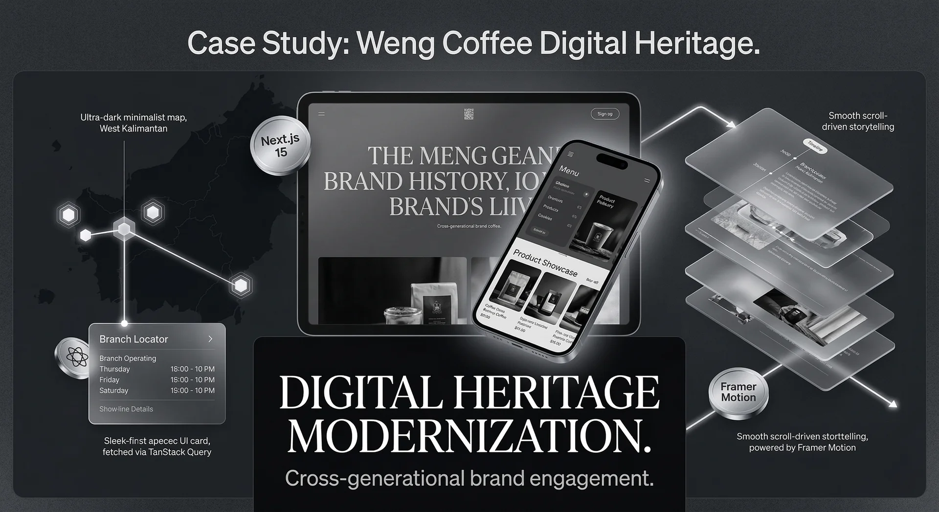 Modern Website for a Heritage Coffee Brand