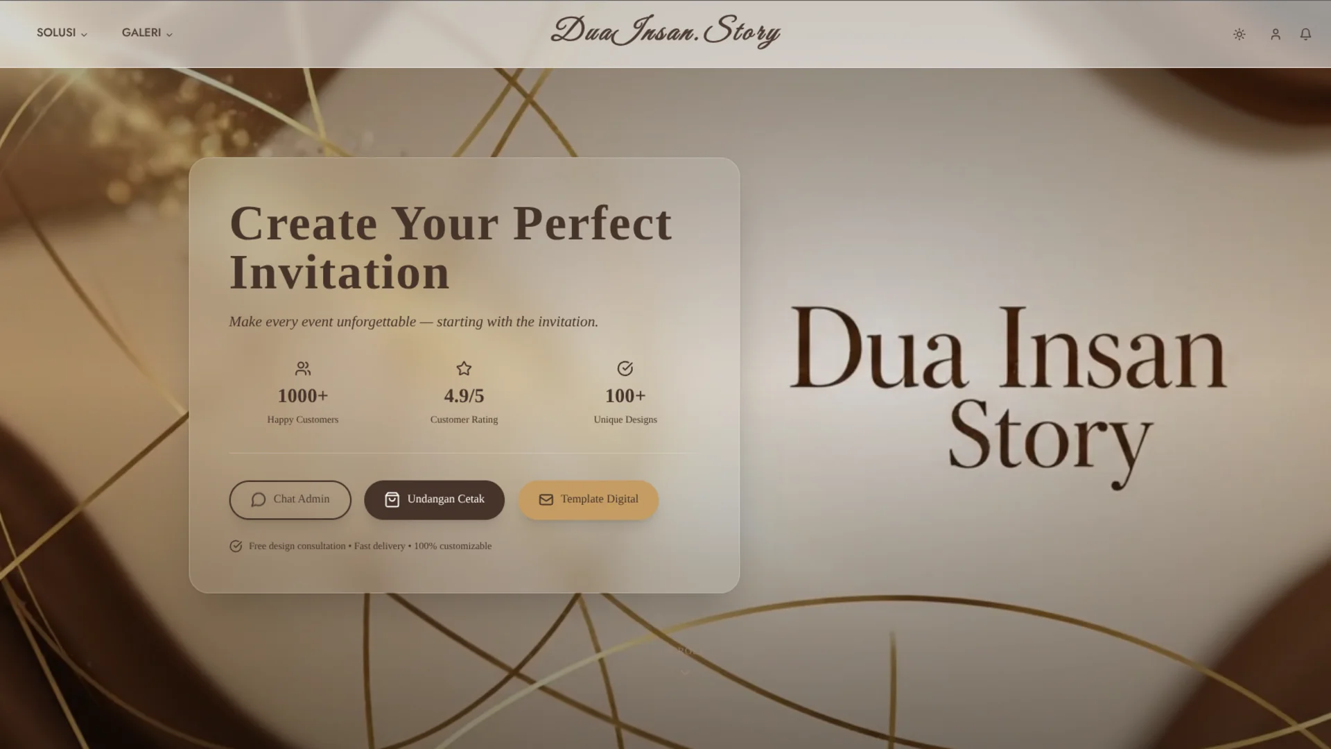 Dua Insan Story